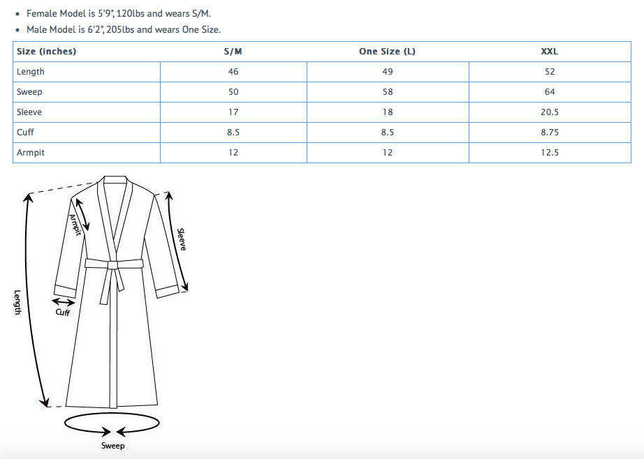 Waffle Robe - Long Length – Bloom Custom Robes